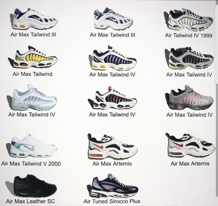 all air max by year